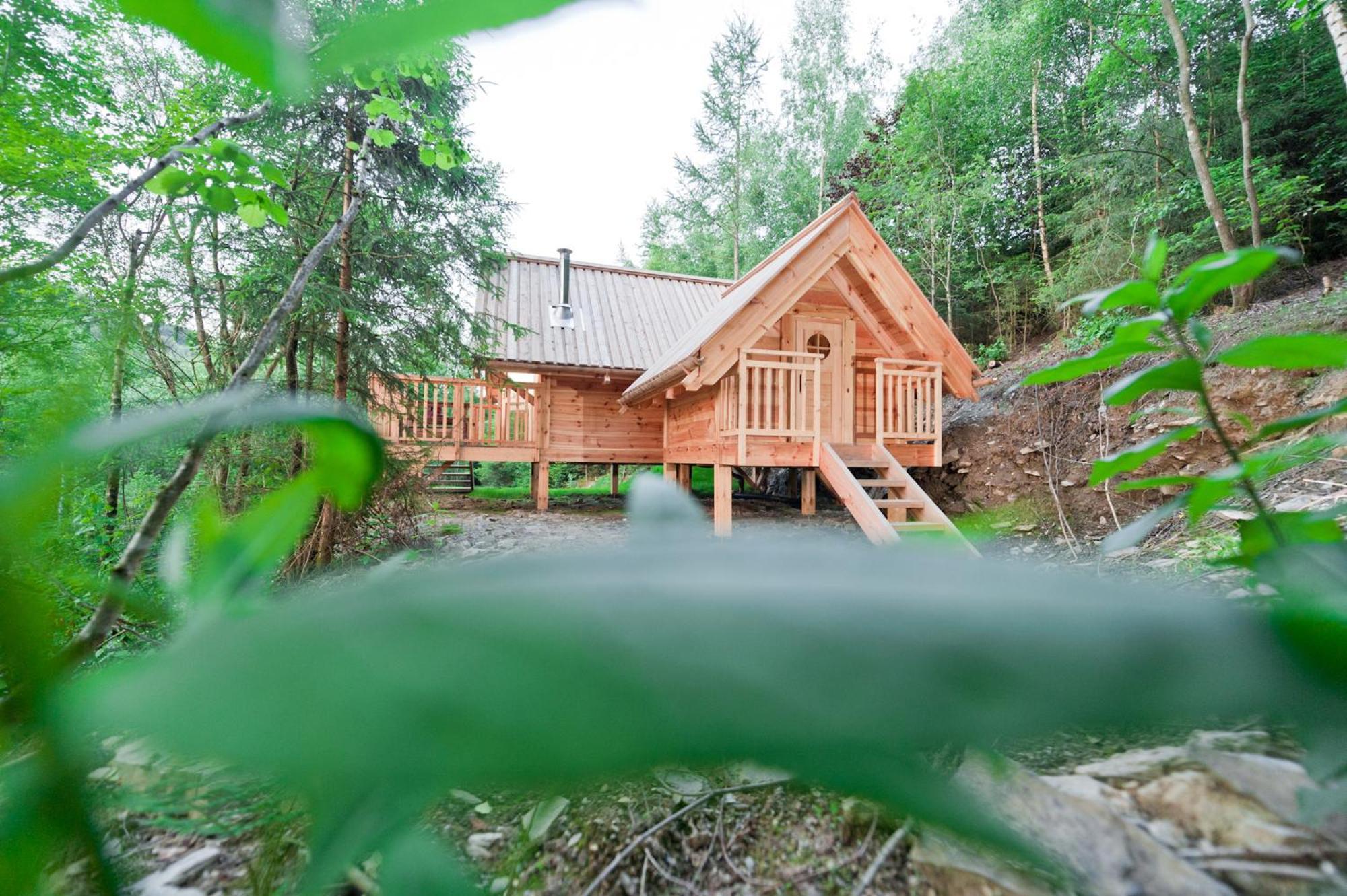 Les Cabanes De Rensiwez Mabompre Zewnętrze zdjęcie