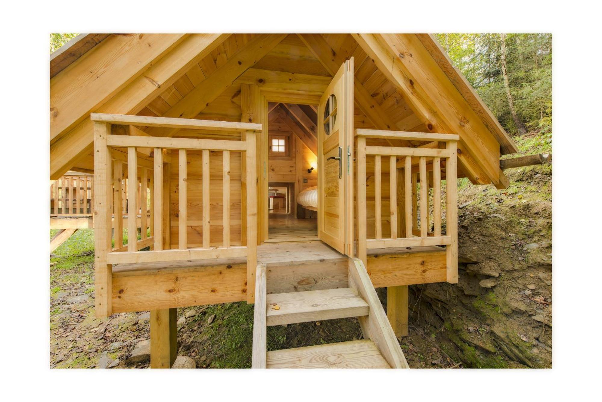 Les Cabanes De Rensiwez Mabompre Zewnętrze zdjęcie
