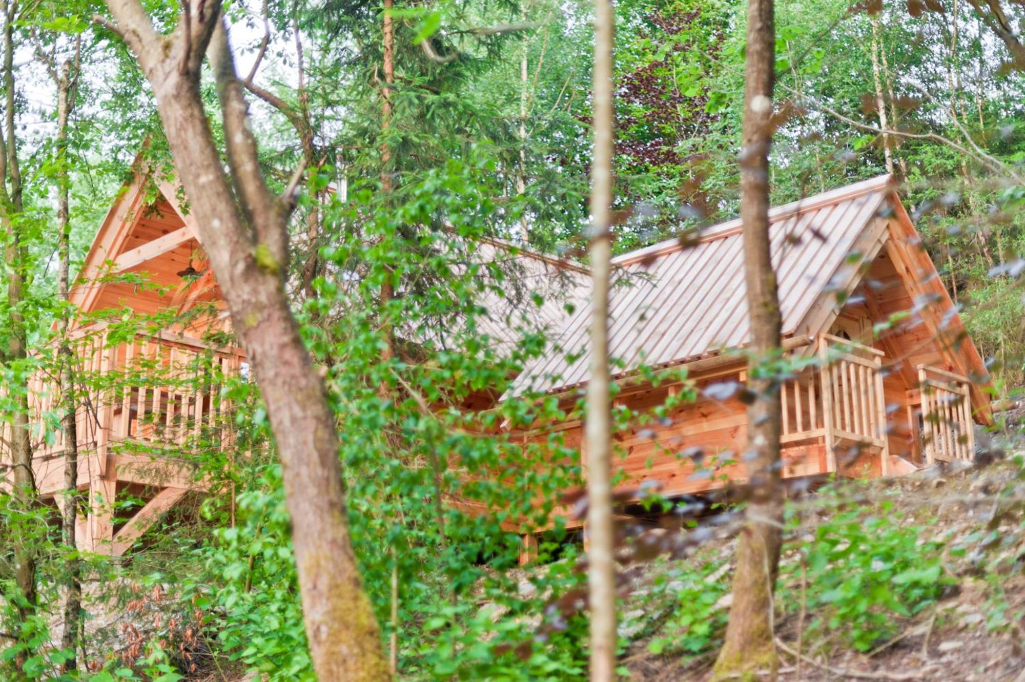 Les Cabanes De Rensiwez Mabompre Zewnętrze zdjęcie
