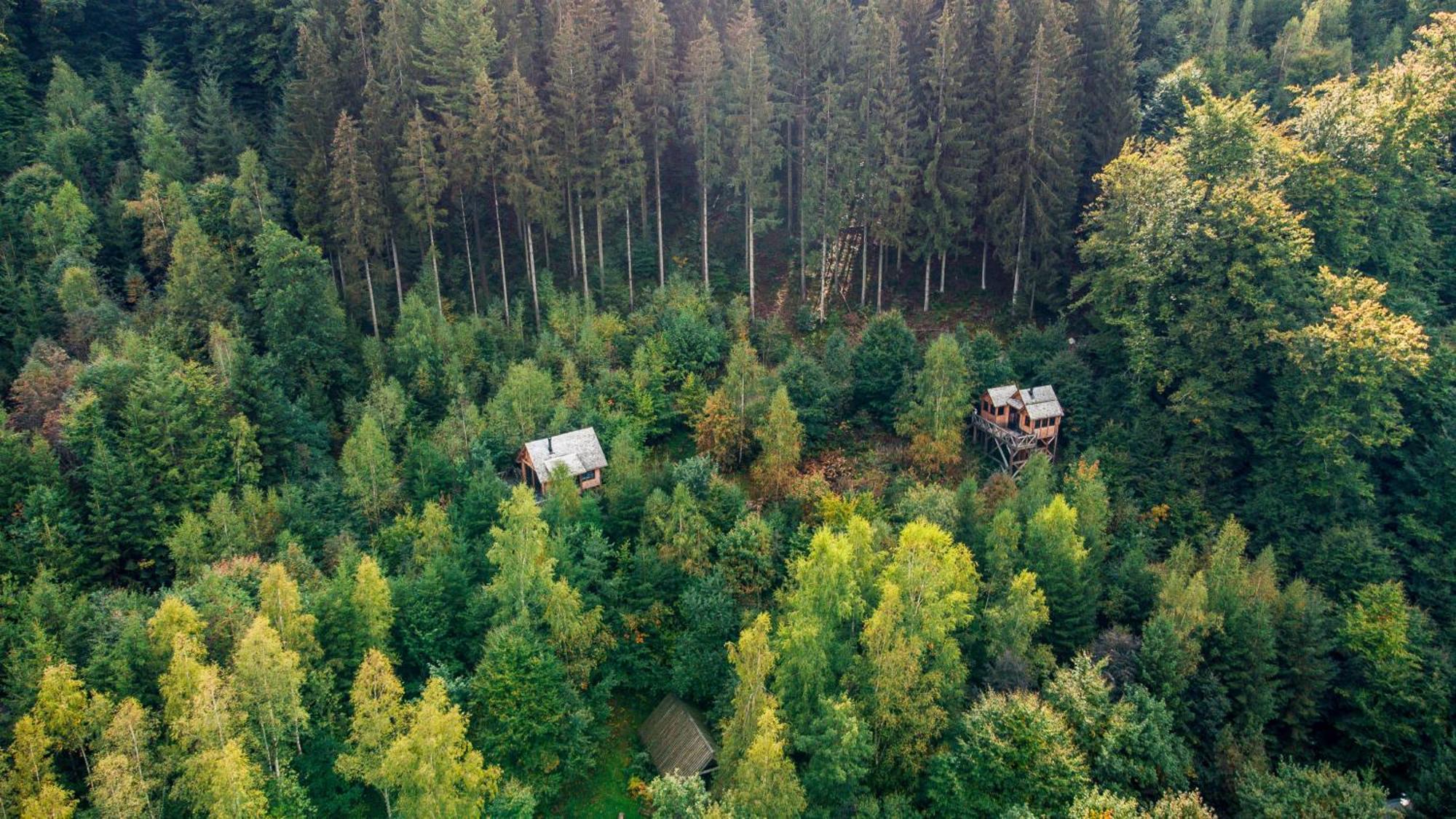 Les Cabanes De Rensiwez Mabompre Zewnętrze zdjęcie